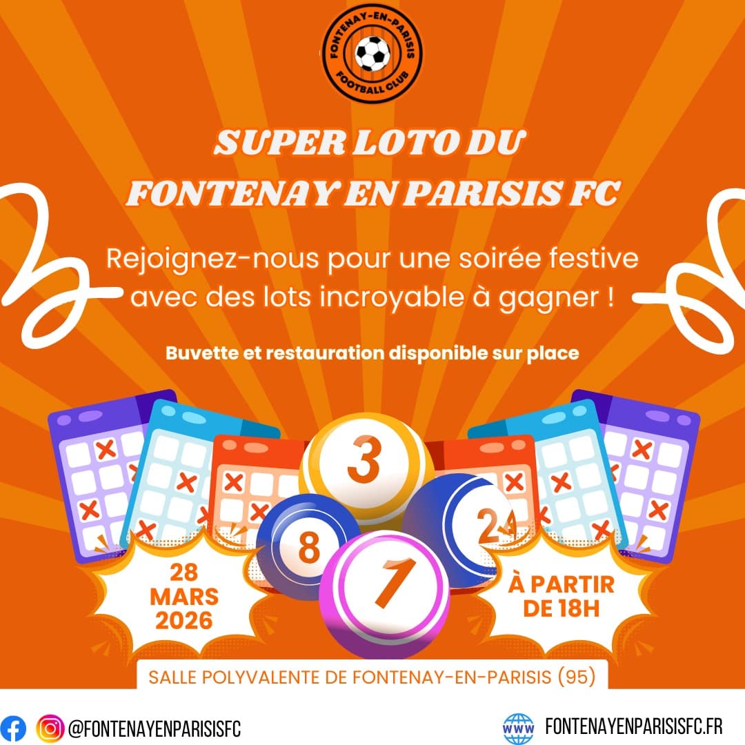 Affiche du loto de Fontenay-en-parisis